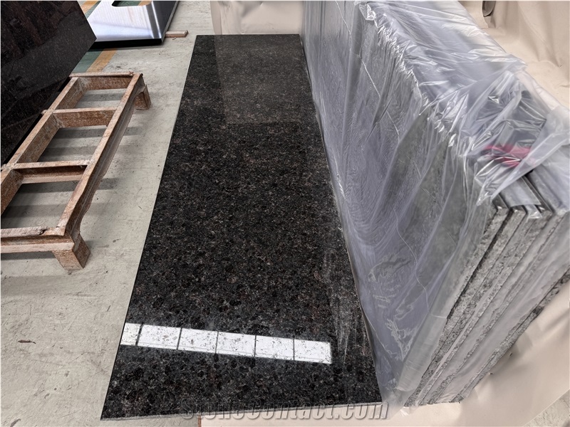 Dark Tan Brown  Kitchen Countertop