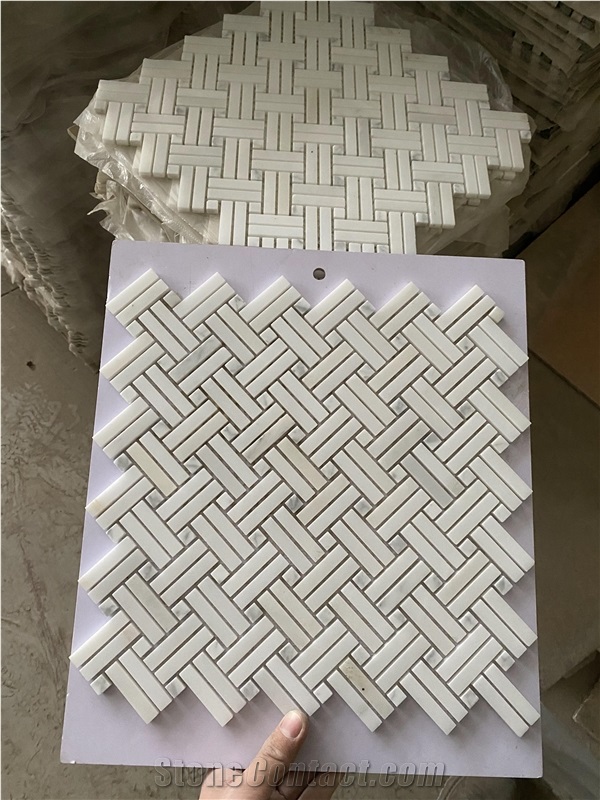 Natural Marble Lantern Mosaic Tiles Pattern