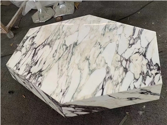 Luxury Marble Calacatta Monet Coffee Table For Home Decor