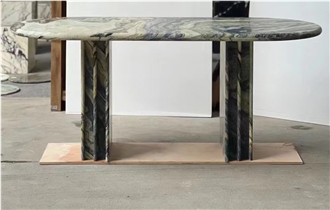 Luxury Marble New White Beauty Hotel Restaurant Dining Table
