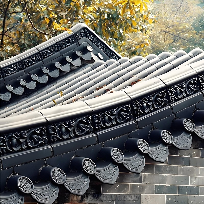 Hanok Roofing Tile Korean Roof Tile Terracotta Roof Tiles from China ...