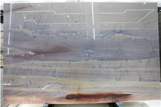 High Quality Polished 18Mm Devon Sunset Azul Marinho Quartzite Slabs