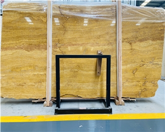 Azarshahr Lemon Travertine Slabs
