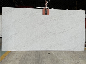 Calacatta White Quartz Slab Quartz Tiles
