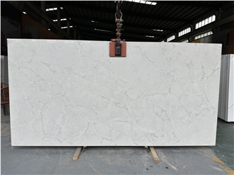 China Quartz Calacatta Quartz Slabs