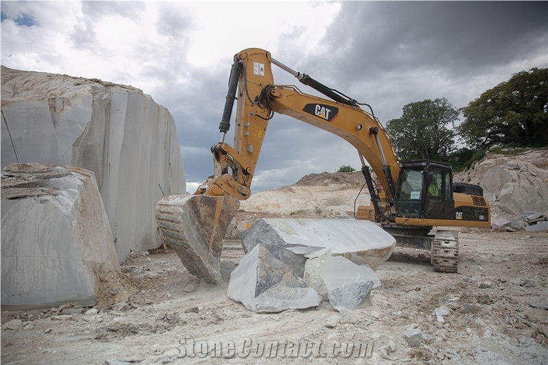 White Chibia Granite Blocks