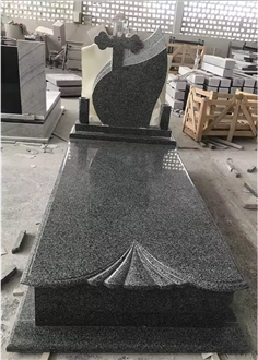 South Africa Nero Impala Black Granite Tombstone