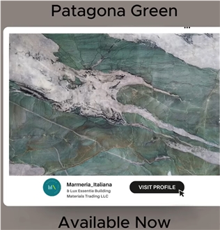Patagonia Green Quartzite Slabs