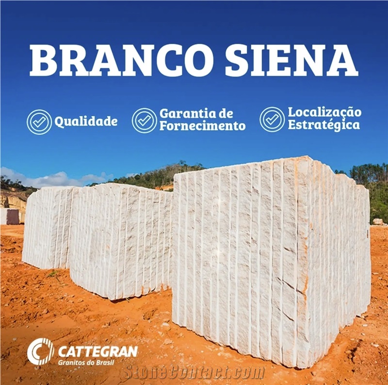 Branco Siena Granite Quarry