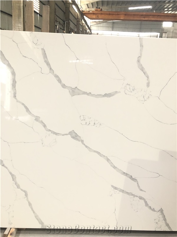Calacatta NS9040 Quartz Slabs