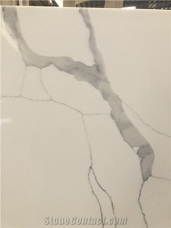 Calacatta NS9040 Quartz Slabs
