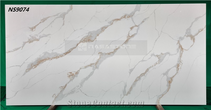 CALACATTA NS9074  Quartz Slabs