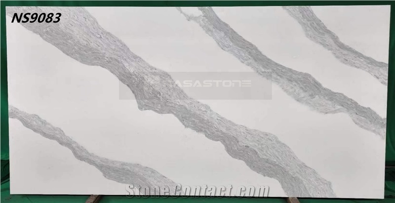 CALACATTA NS9083 Quartz Slabs
