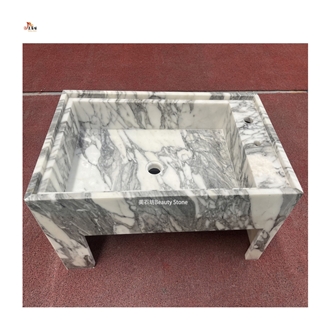 Arabescato Marble Beautiful Bathroom Countertop