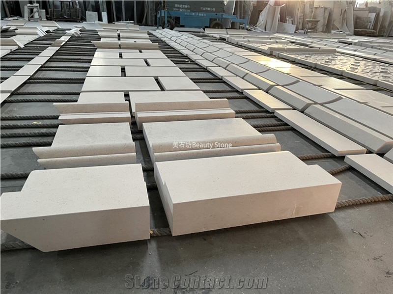 Carving Customized Building Stones For Exterior Wall