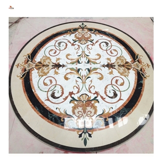 Flower Classic Carpet Floor Medallions Water Jet Tiles