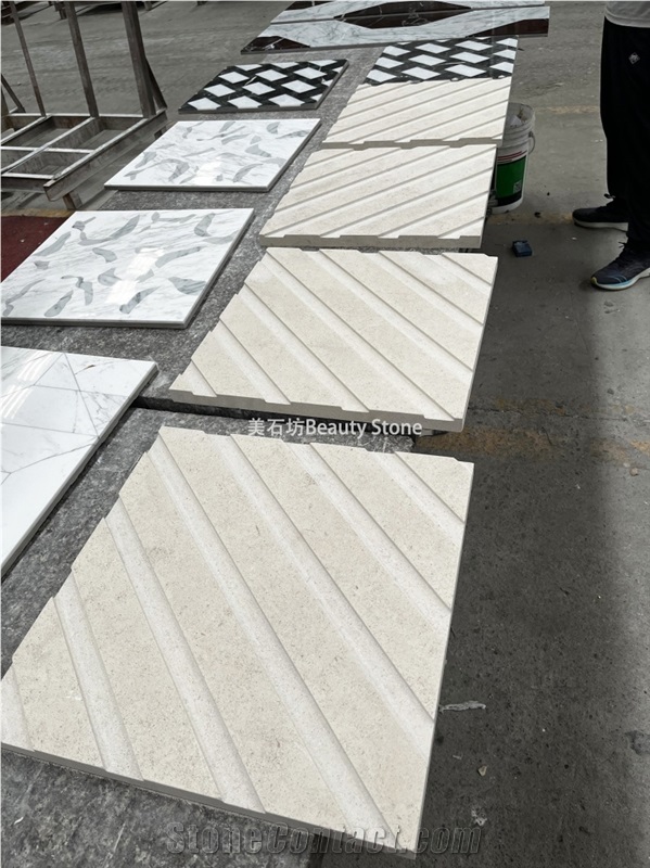 Limestone Building Stones Exterior Wall Decoration