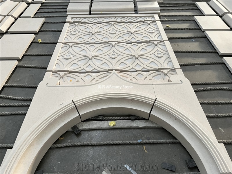 Limestone Exterior Wall Panels For Common Project