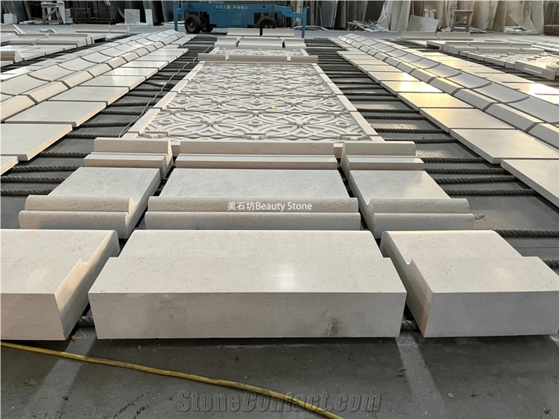 Limestone Exterior Wall Panels For Common Project