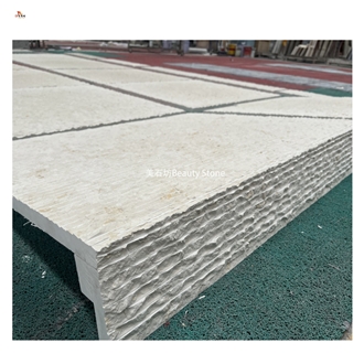 Natural Curved Limestone For Exterior Wall Panels