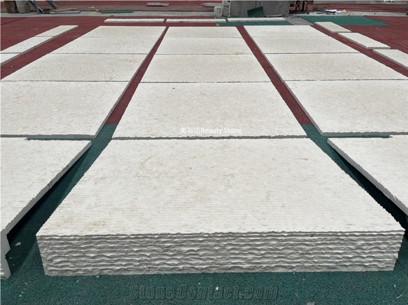 Natural Curved Limestone For Exterior Wall Panels