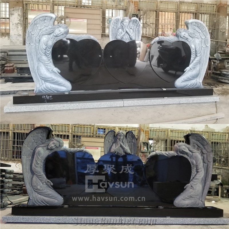 granite-three-angels-with-