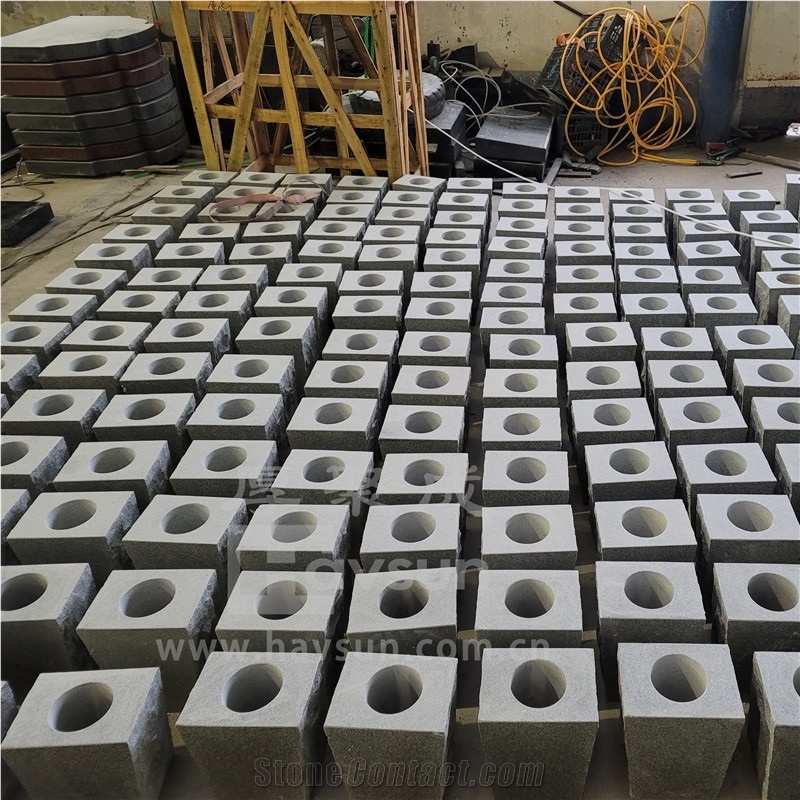 Wholesale Granite Tapered Monumental Vase For Grave