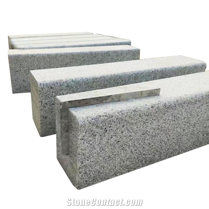 Chinese G603 New Grey Granite Kerbs Side Stone
