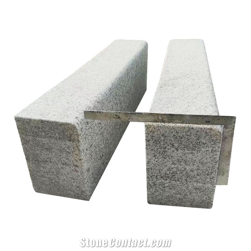 Chinese G603 New Grey Granite Kerbs Side Stone