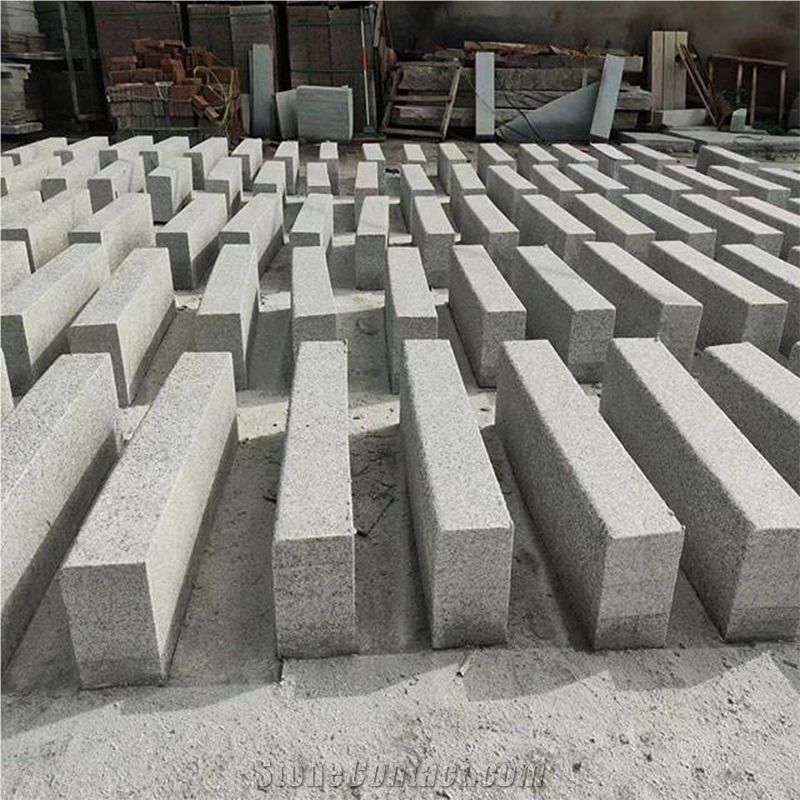 Chinese G603 New Grey Granite Kerbs Side Stone
