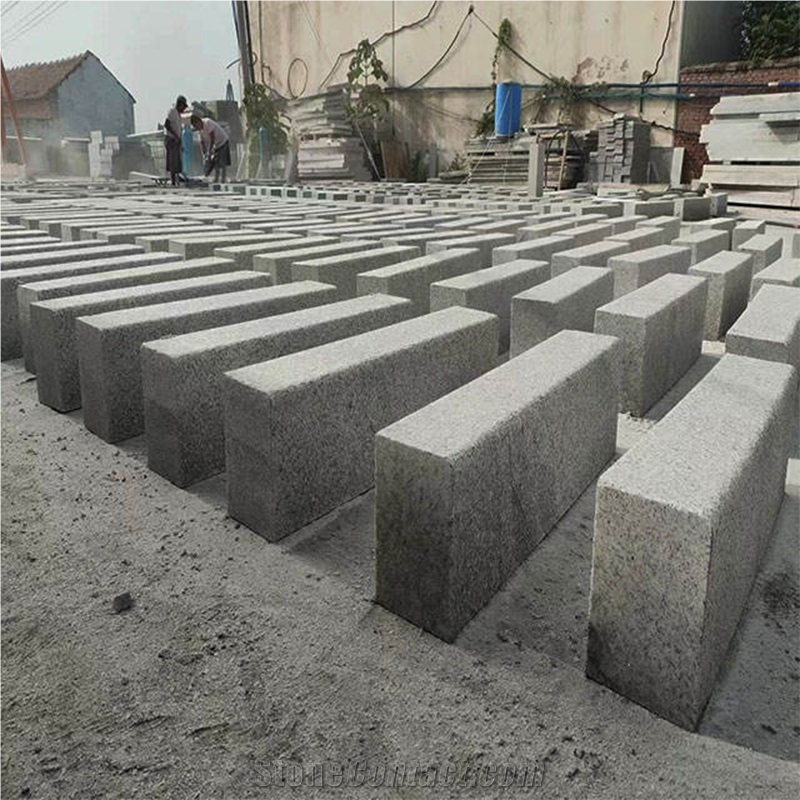 Chinese G603 New Grey Granite Kerbs Side Stone