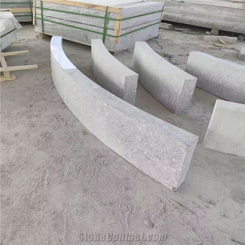Curved Kerbstone Grey Granite Cheaper