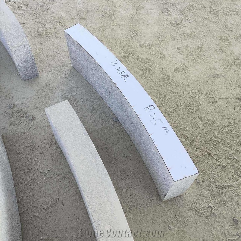 Curved Kerbstone Grey Granite Cheaper