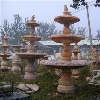 High Quality Natural Marble Water Fountains Garden Statue