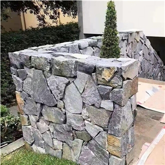 Multicolor Spallite Slate Split Wall