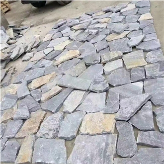 Multicolor Spallite Slate Split Wall