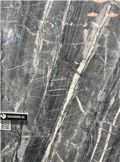 Salvadori Marble Vein Cut Polished, Brushed 2Cm Slabs Tiles