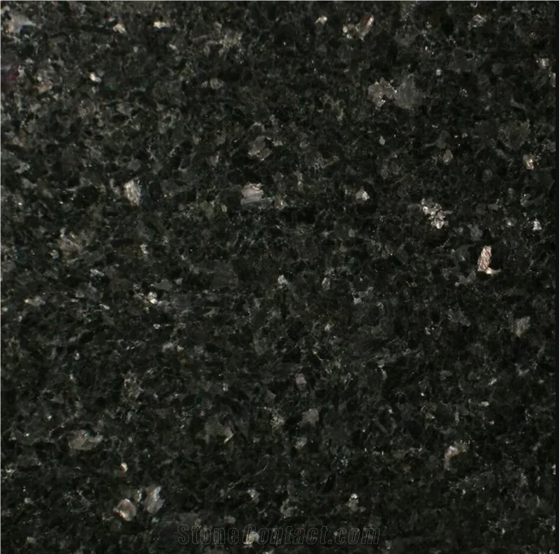 Angola Labrador Black Silver Granite Quarry