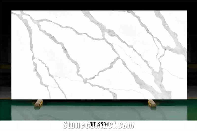 Quartz Artificial Engineered Stone Slabs