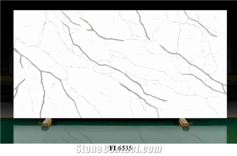 Quartz Artificial Engineered Stone Slabs