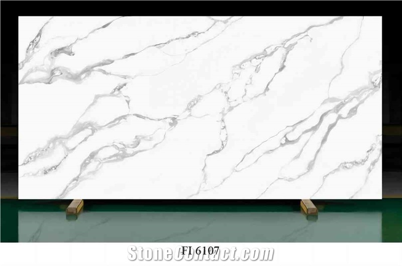 Quartz Artificial Engineered Stone Slabs