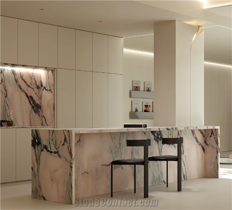 Estremoz Rosa Aurora Marble Dolomite Slabs from China