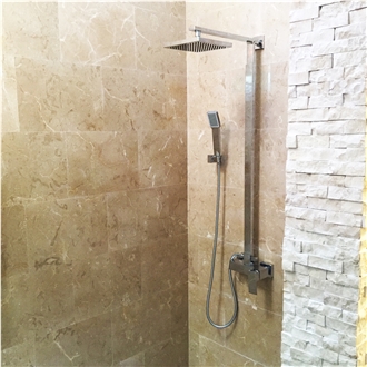 Fossil Tempisque Marble Shower Wall Tiles
