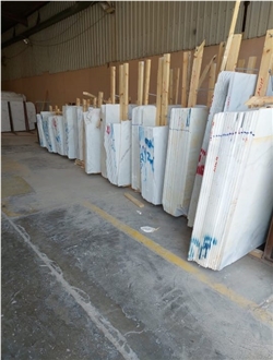 Mugla White Marble Slabs - Turkish Marble Slabs