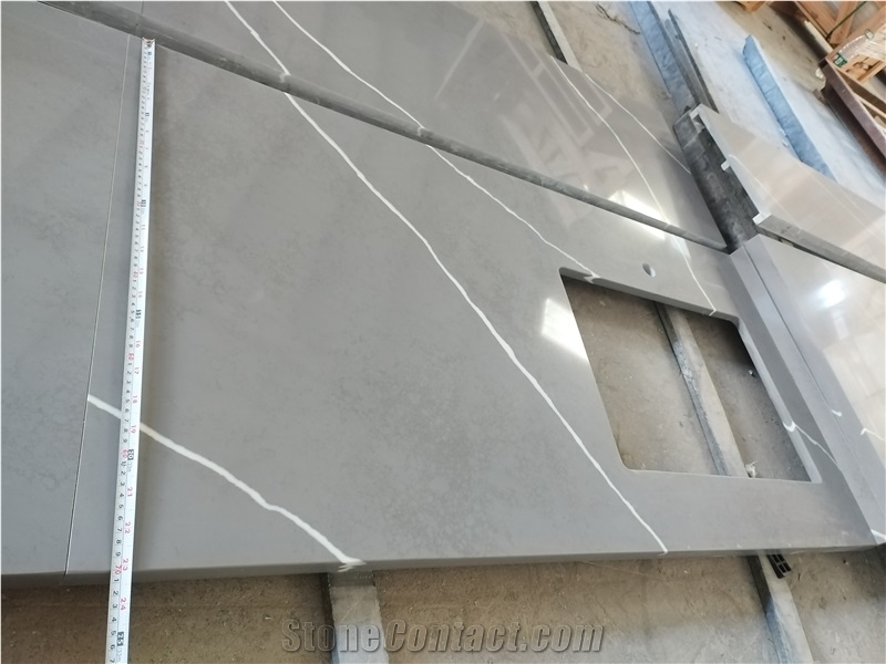 GOLDTOP 5032 Temper Grey Artificial Stone Countertop