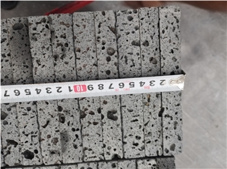 High Quality Hainan Black Travertine Wall Tiles