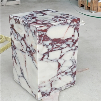 New Fior Di Pesco Marble Plinth