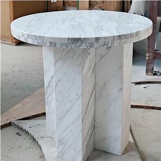 White Marble Coffee Table
