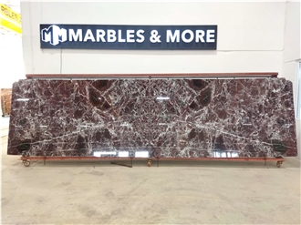Rosso Levanto Marble Slabs (1890)