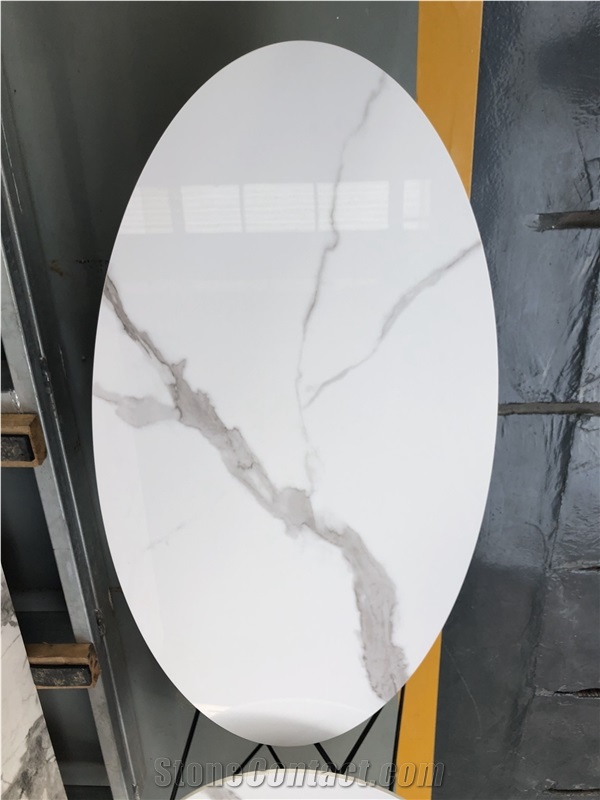 Factory Direct Solid Surface Sintered Stone Table Tops